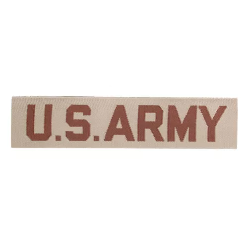 MIL-TEC nášivka "US ARMY" textil DESERT