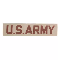 MIL-TEC nášivka "US ARMY" textil DESERT