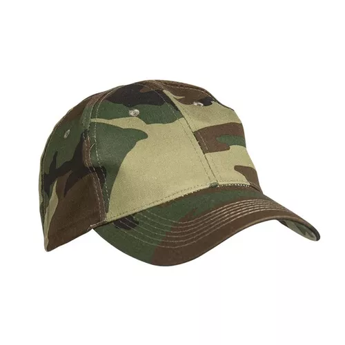 MIL-TEC čepice baseball s kšiltem WOODLAND