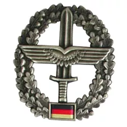 Bundeswehr odznak BW na baret Heeresfliegertruppe