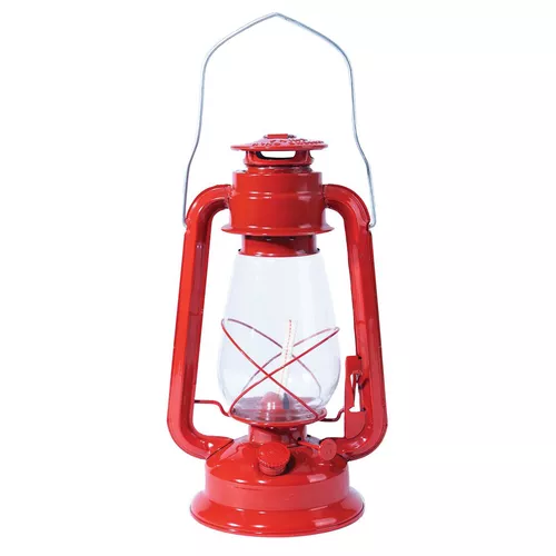 ROTHCO lampa petrolejová 30 cm ČERVENÁ