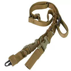 CONDOR OUTDOOR popruh zbraňový STRYKE jedno/dvoubodový COYOTE BROWN