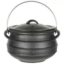 FOX Outdoor kotlík polní litinový s poklicí 7 litrů