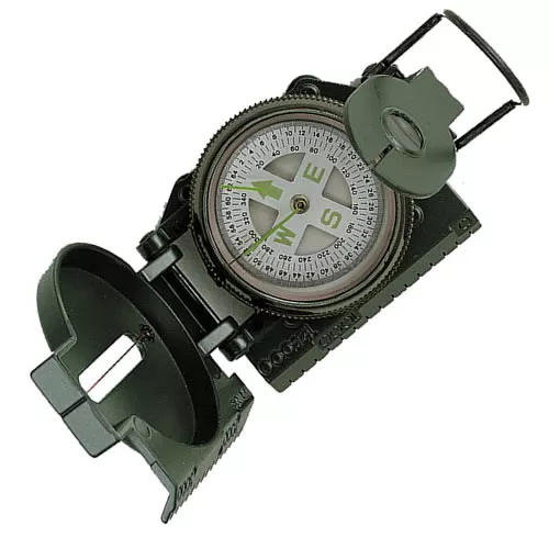 ROTHCO kompas TACTICAL MARCHING kovové tělo ZELENÝ