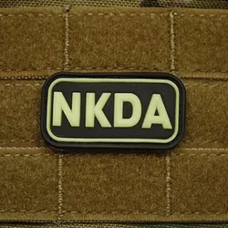 JACKETS TO GO nášivka KREV NKDA plast GLOW IN THE DARK