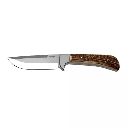 MIKOV nůž lovecký NEREZ s pevnou čepelí střenka PAROH čepel 138mm