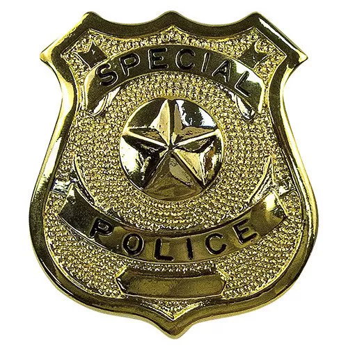 ROTHCO odznak SPECIAL POLICE ZLATÝ