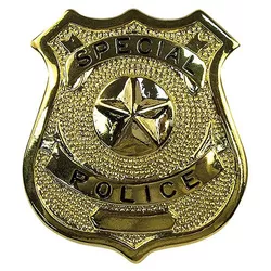 ROTHCO odznak SPECIAL POLICE ZLATÝ