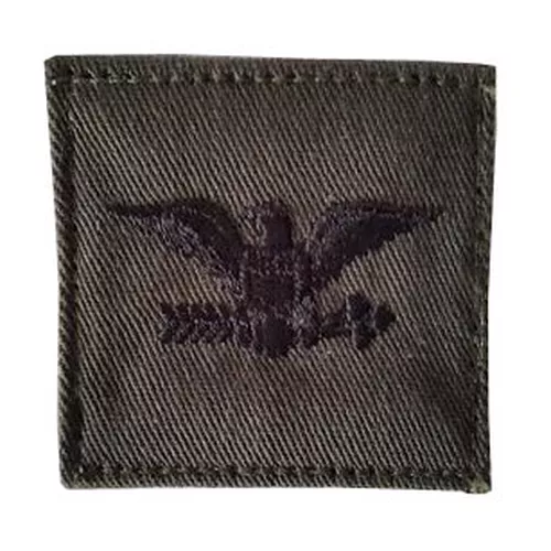 MILITARY RANGE nášivka hodnosti VELCRO COLONEL ZELENÁ