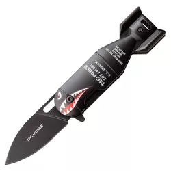 TAC-FORCE nůž zavírací LETECKÁ PUMA ČERNÝ