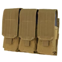 CONDOR OUTDOOR sumka MOLLE na zásobníky 3xM16 COYOTE BROWN