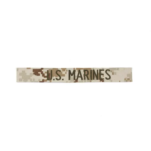 MILITARY RANGE nášivka "U.S. MARINES" MARPAT DESERT