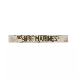MILITARY RANGE nášivka "U.S. MARINES" MARPAT DESERT