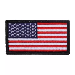ROTHCO nášivka USA vlajka 4,5 x 8,5 cm ČERNÝ lem