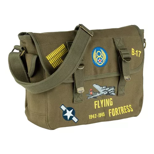 FOSTEX taška přes rameno B-17 FLYING FORTRESS plátěná