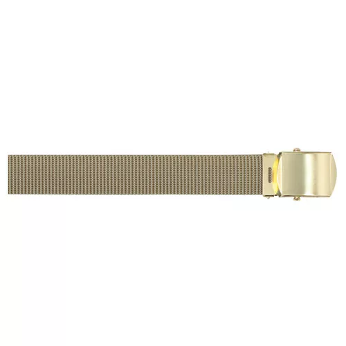 ROTHCO opasek KHAKI s mosaznou provlíkací sponou 135 cm
