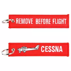 FOSTEX klíčenka REMOVE BEFORE FLIGHT / CESSNA