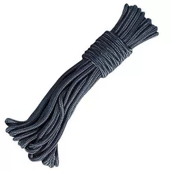 MIL-COM šňůra ø ø 7 mm / 15 m ČERNÁ