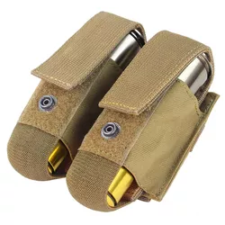 CONDOR OUTDOOR sumka MOLLE na dva 40mm granát. náboje COYOTE BROWN
