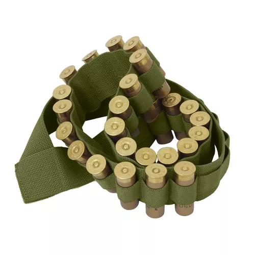ROTHCO pás BANDOLIER na náboje do brokovnice ZELENÝ
