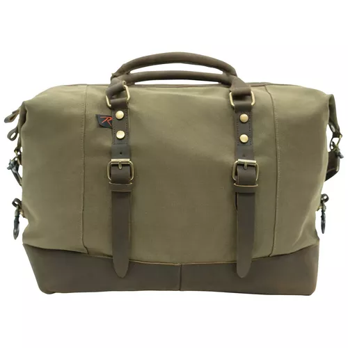 ROTHCO taška cestovní CARRY-ON plátěná ZELENÁ