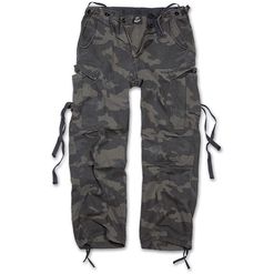 Brandit Kalhoty M65 Vintage Trouser darkcamo S