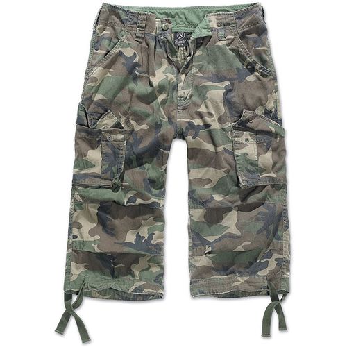 Brandit Kalhoty Urban Legend 3/4 woodland XXL