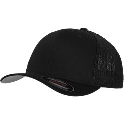 Brandit Čepice Baseball Cap Flexfit Mesh Trucker černá S/M