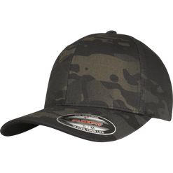 Brandit Čepice Baseball Cap Flexfit Multicam® multicam black S/M