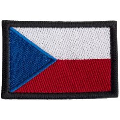 Nášivka: Vlajka Česká republika [80x50]