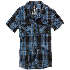 Brandit Košile Roadstar Shirt 1/2 indigo M