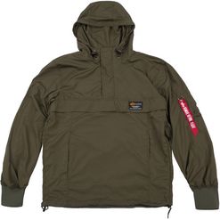 Alpha Industries Bunda  Glider Anorak olivová tmavá M