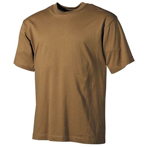 Tričko US T-Shirt okrové 5XL
