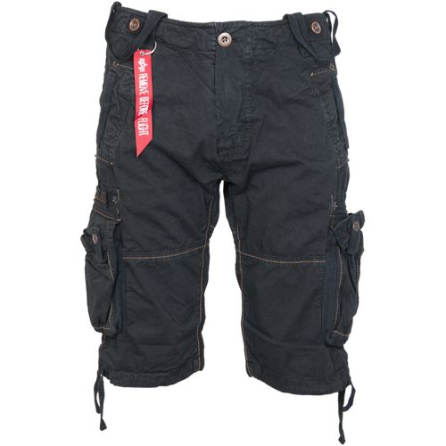 Alpha Industries Kalhoty krátké  TERMINAL černé 36