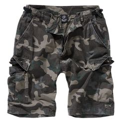 Brandit Kalhoty krátké BDU Ripstop Shorts darkcamo 7XL