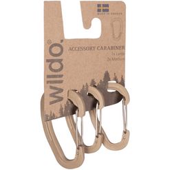 Karabina Accessory Carabiner Set [sada 3 ks] okrová