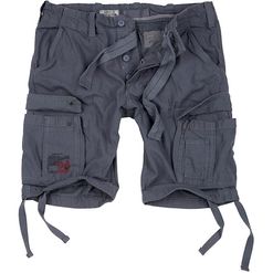 Surplus Kalhoty krátké Airborne Vintage Shorts šedé S