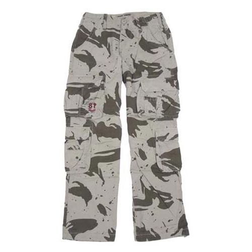 Kalhoty Defense sandcamo L