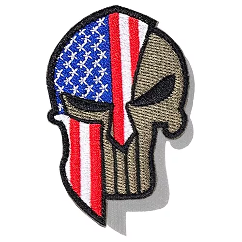 Nášivka: PUNISHER Spartan USA [ssz] barevná