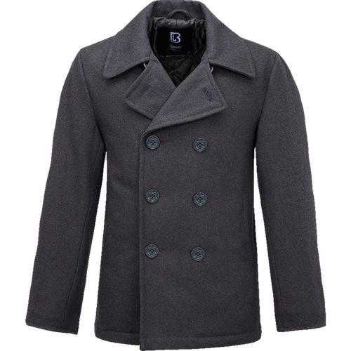 Brandit Kabát Pea Coat antracitový XL