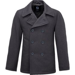 Brandit Kabát Pea Coat antracitový XL
