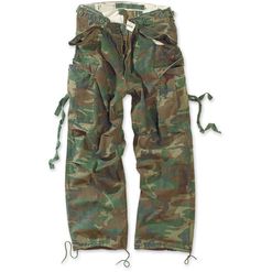 Surplus Kalhoty M65 Vintage Fatigues woodland M