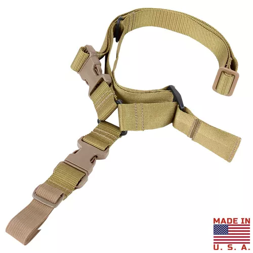 CONDOR OUTDOOR popruh zbraňový QUICK jednobodový TAN
