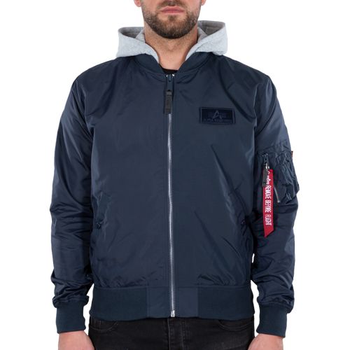 Alpha Industries Bunda  MA-1 TT Hood BP Ref. rep. blue M