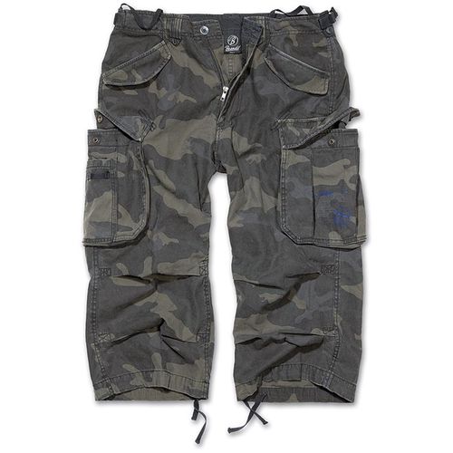 Brandit Kalhoty Industry Vintage 3/4 darkcamo XXL