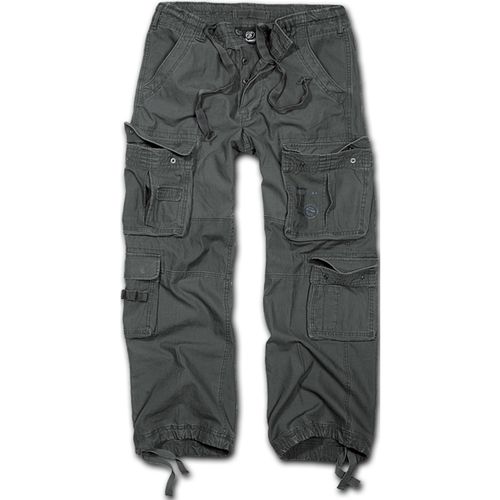 Brandit Kalhoty Pure Vintage Trouser antracitové M