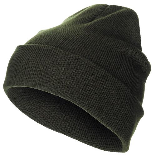 Čepice Watch Cap jemný úplet MFH zelená