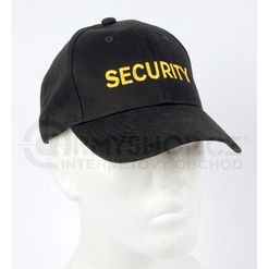 Čepice Baseball Cap SECURITY černá
