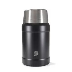 Origin Outdoors termoska na jídlo OUTDOOR s lžící ČERNÁ