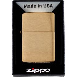 Zapalovač benzinový ZIPPO brushed brass